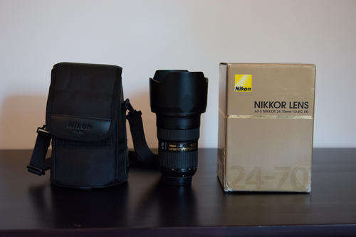 Nikon 24-70mm f2.8G AF-S ED N Lens