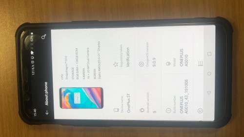 Oneplus 5T 8+128 Smartphone Black