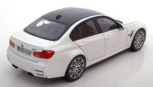 BMW M3 F80 Competition 2016 Mineral White 1:18 Norev