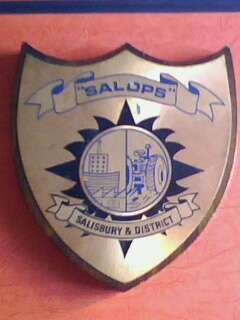 Rhodesian plaque  SALOPS Salisbury & District.