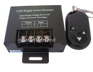 240 Watt LED dimmer with remote 12VDC 20A - R160.00