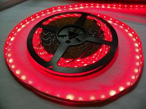 LED strip light 3528 SMD - 60LED's/meter - high bright RED - NON WATERPROOF