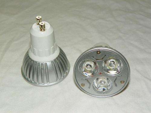 3 Watt Led downlight GU10 base 220VAC - RED - FREE SHIPPING