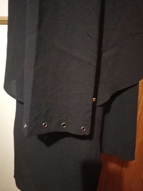 Black G Couture 3 /4 Sleeve Top