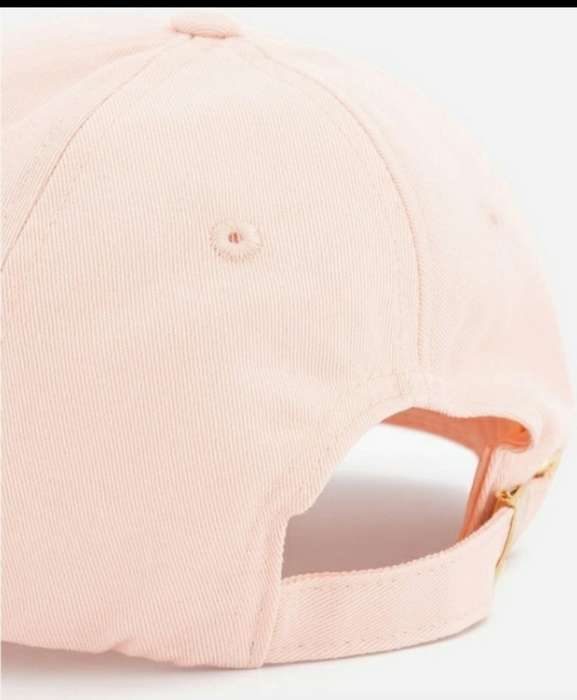 Light Pink Chunky Chain Trim Peak Cap