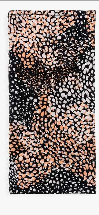 Black Print Multi Purpose Face Cover