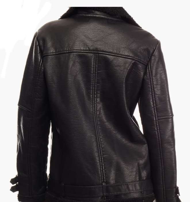 FOREVER 21 Sherpa Lined Moto Jacket