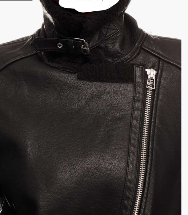FOREVER 21 Sherpa Lined Moto Jacket