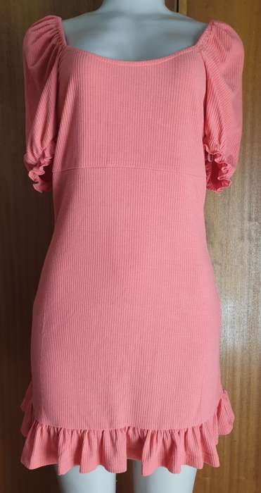 Vero Moda Spiced Coral Mini Dress