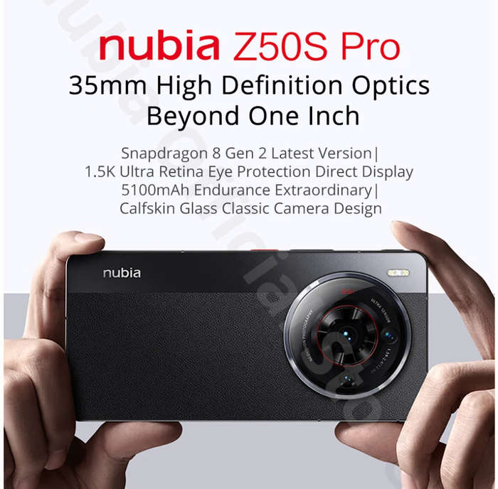 Nubia Z50S Pro 1TB Storage Smartphone - Clearance Sale
