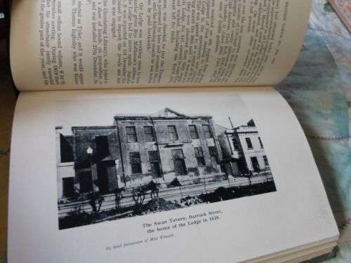 THE BRITISH LODGE NO 334 AND ENGLISH FREEMASONRY AT THE CAPE OF GOOD HOPE 1795 - 1936 - THOS N CR...
