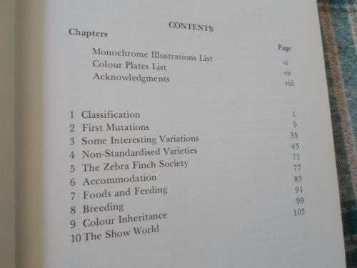 THE WORLD OF ZEBRA FINCHES - CYRIL H ROGERS