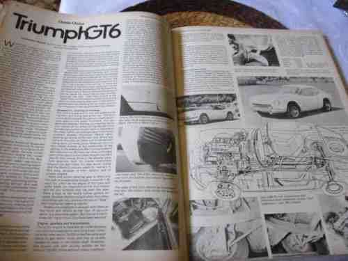 THOROUGHBRED & CLASSIC CARS MAGAZINE NOVEMBER 1980 ( MORGAN, AUSTIN, TRIUMPH GT6, OPEL GT ),