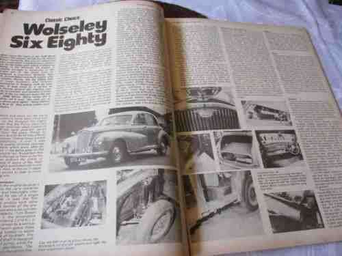 THOROUGHBRED & CLASSIC CARS MAGAZINE APRIL 1979 ( VAUXHALL FIRENZA, LAGUNA SECA, WOLSELEY 680, SAAB