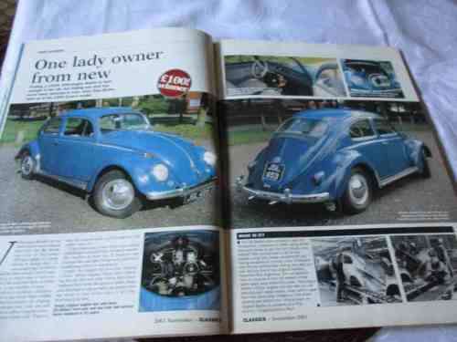 CLASSICS MAGAZINE NOV 2001 ( ROVER P4, WOLSELEY 1500, RILEY ONE POINT FIVE, METROPOLITAN, STAG )