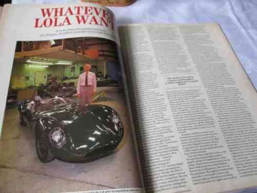THOROUGHBRED & CLASSIC CARS MAGAZINE SEPT 1987 ( FERRARI GTO, LAMBORGHINI, JAGUAR, TRIUMPH, MGB )
