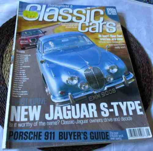 THOROUGHBRED & CLASSIC CARS MAGAZINE MAY 1999 ( JAGUAR S-TYPE, PORSCHE 911, CITROEN DS, FERRARI DS,)