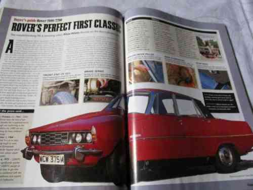THOROUGHBRED & CLASSIC CARS MAGAZINE FEB 1997 ( ROVER P6, ASTON MARTIN DB, MGB GT, LANCIA APPIA )