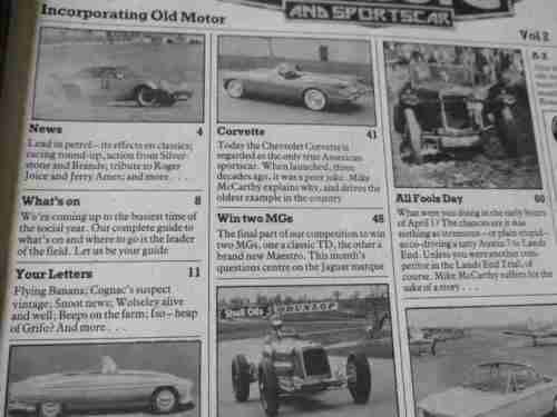 CLASSIC & SPORTSCAR MAGAZINE JUNE 1983 ( JAGUAR, ALFA VS FIAT SPIDER, CORVETTE, BMW 2002,