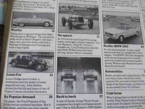 CLASSIC & SPORTSCAR MAGAZINE JUNE 1983 ( JAGUAR, ALFA VS FIAT SPIDER, CORVETTE, BMW 2002,