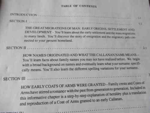 THE WORLD BOOK OF CALLANANS