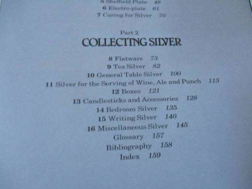 A GUIDE TO COLLECTING SILVER - ELIZABETH DE CASTRES