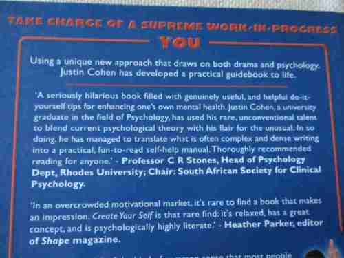 CREATE YOUR SELF - A JUSTIN COHEN PRODUCTION