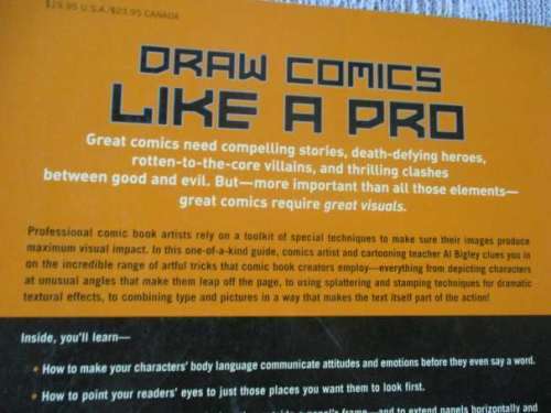 DRAW COMICS LIKE A PRO - AL BIGLEY