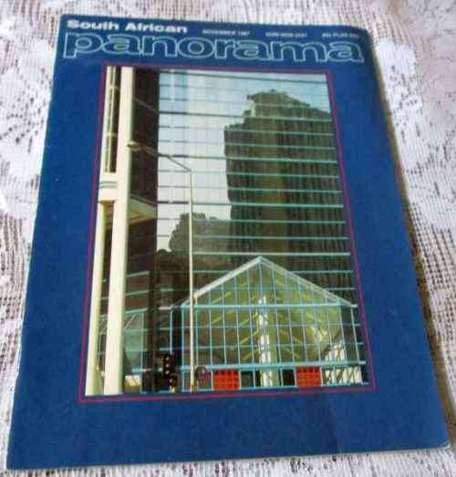 SA PANORAMA MAGAZINE NOV 1987 ( KURUMAN, TROUT, SANCCOB, MOSSEL BAY, ARCHITECTURE, MURATIE WINES )