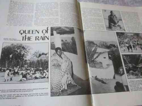 SA PANORAMA MAGAZINE MARCH 1983 ( MODJADJI RAIN QUEEN, EDIBLE VELD FRUITS, PETER LEFTWICH ARTIST,