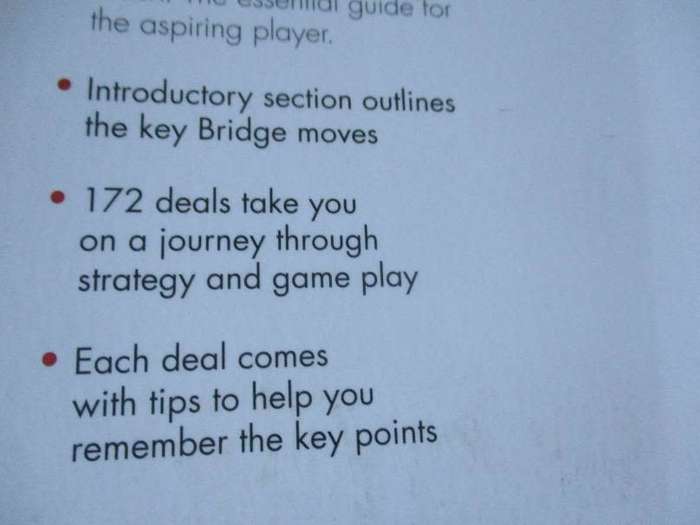 IMPROVE YOUR BRIDGE GAME - ALL YOU NEED TO IMPROVE YOUR GAME - ANDREW ROBSON - THE TIMES