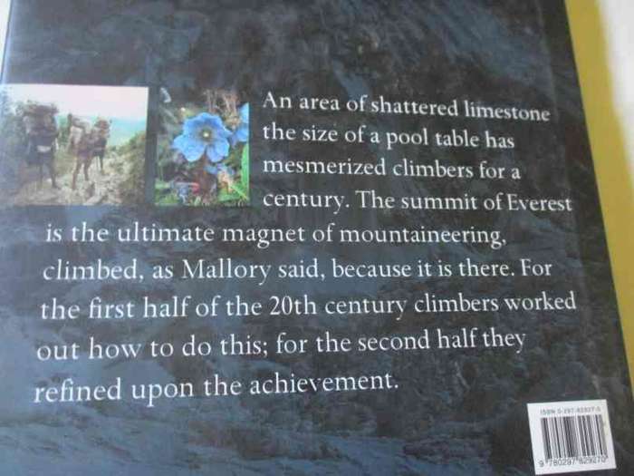 CHRIS BONINGTON`S EVEREST