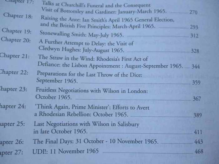 SO FAR AND NO FURTHER - RHODESIA`S BID FOR INDEPENDENCE DURING THE RETREAT FROM EMPIRE - JRT WOOD