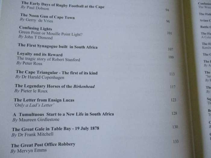 A CAPE ODYSSEY - A JOURNEY INTO THE FASCINATING HISTORY OF THE CAPE - GABRIEL ATHIROS ( SIGNED )
