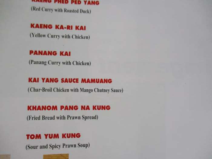 SUREE THAI CUISINE - THE FOOD OF THAILAND