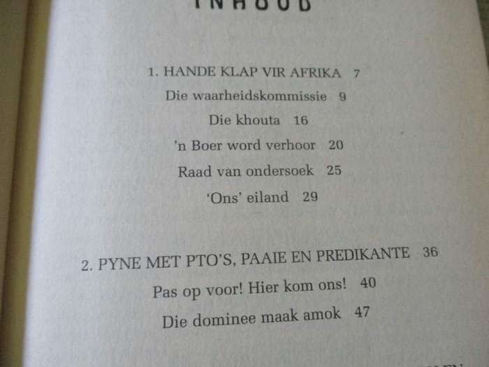 HANDE KLAP VIR AFRIKA - PIETER PIETERSE