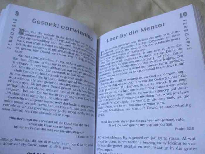 DIE GEES VAN N` AREND - BYBELSE DAGBOEK OOR GEESTELIKE INTELLIGENSIE - JANNIE LE ROUX