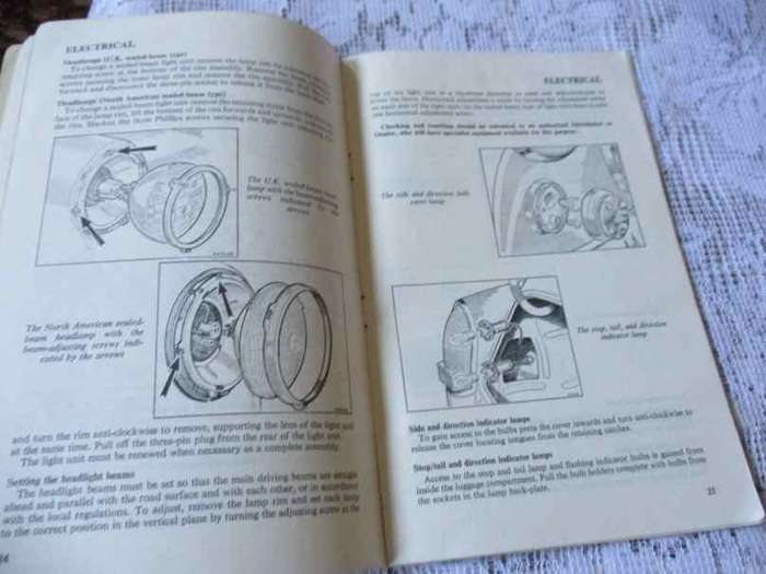 MG 1100 DRIVER`S HANDBOOK