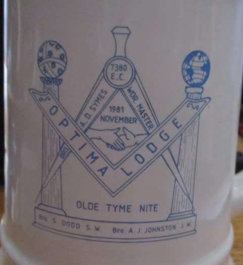 MASONIC LODGE - MUG ( south africa )