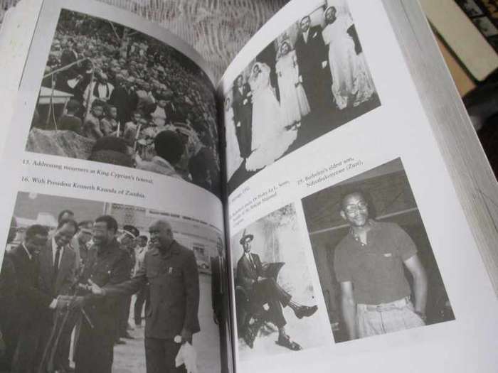 BUTHELEZI - A BIOGRAPHY -  BEN TEMKIN  ( SIGNED - INSCRIBED TO THE AMBASSADOR OF SWEDEN )