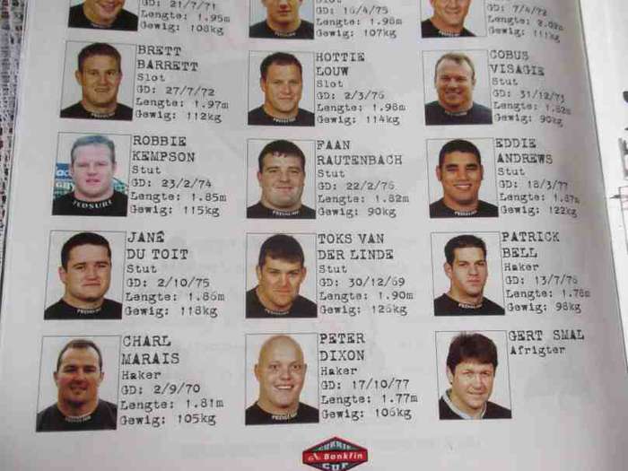 WP vs SHARKS   30 SEPTEMBER 2000 - RUGBY PROGRAMME