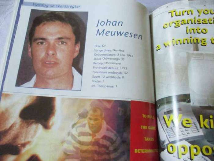 WP vs SHARKS 17 OCTOBER  1998   - RUGBY PROGRAMME