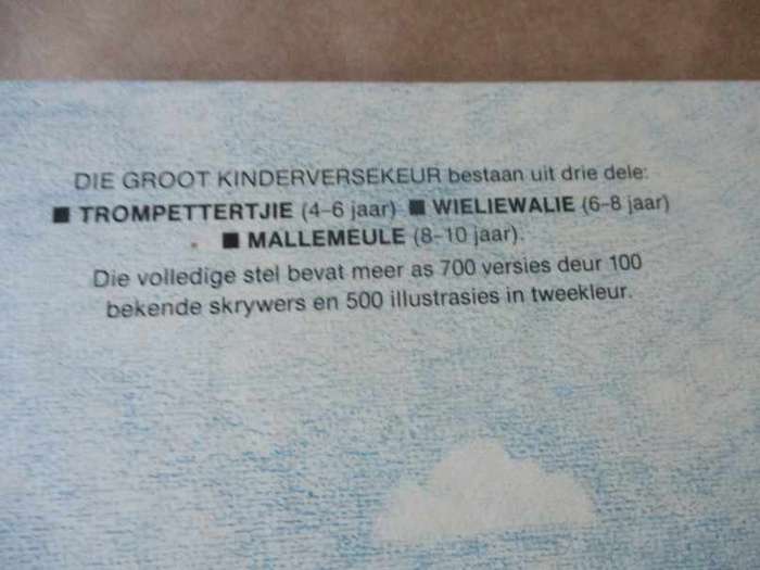 MALLEMEULE - DIE GROOT AFRIKAANSE KINDERVERSEKEUR - VERSE VIR 8-10 JARIGES - PIETER W GROBBELAAR