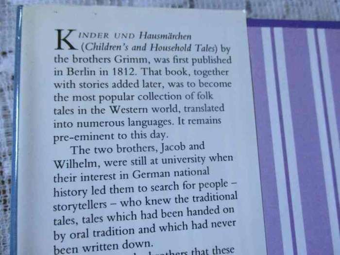 GRIMM`S FAIRY TALES - JACOB AND WILHELM GRIMM - MACMILLAN LITTLE CLASSICS