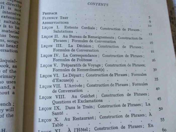 CONVERSATIONAL FRENCH - A COURSE FOR ADULTS - JOSEPH HARVARD