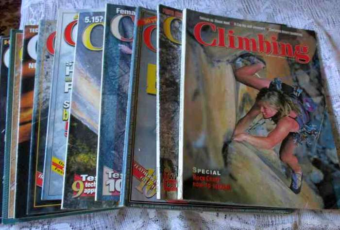 CLIMBING MAGAZINE X 10