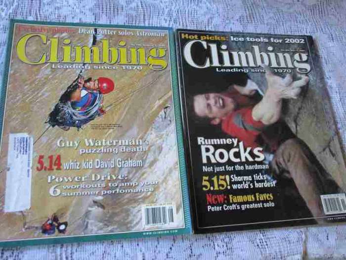 CLIMBING MAGAZINE X 10