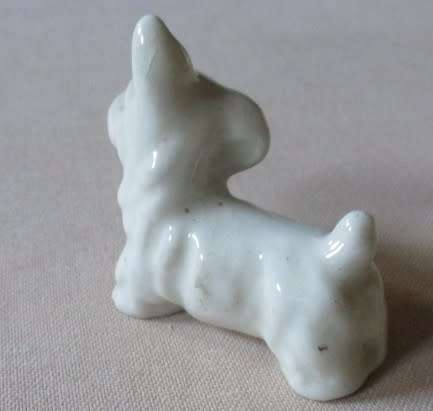 VINTAGE WHITE TERRIER - ORNAMENT