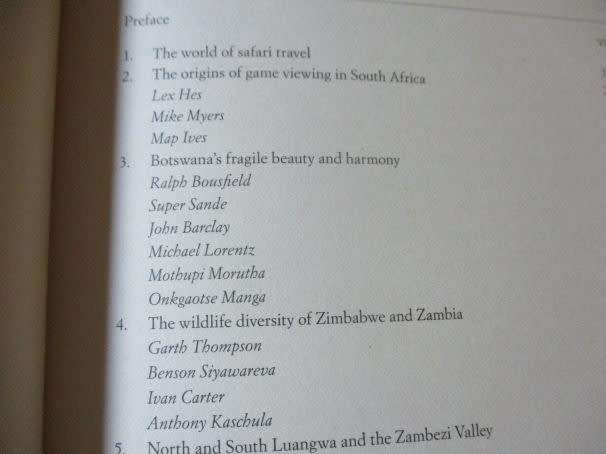 LEGENDARY SAFARI GUIDES - SUSIE CAZENOVE