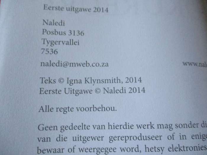 WAT SE DIE PROKUREUR ? - REGSAKE WAT JOU RAAK - IGNA KLYNSMITH